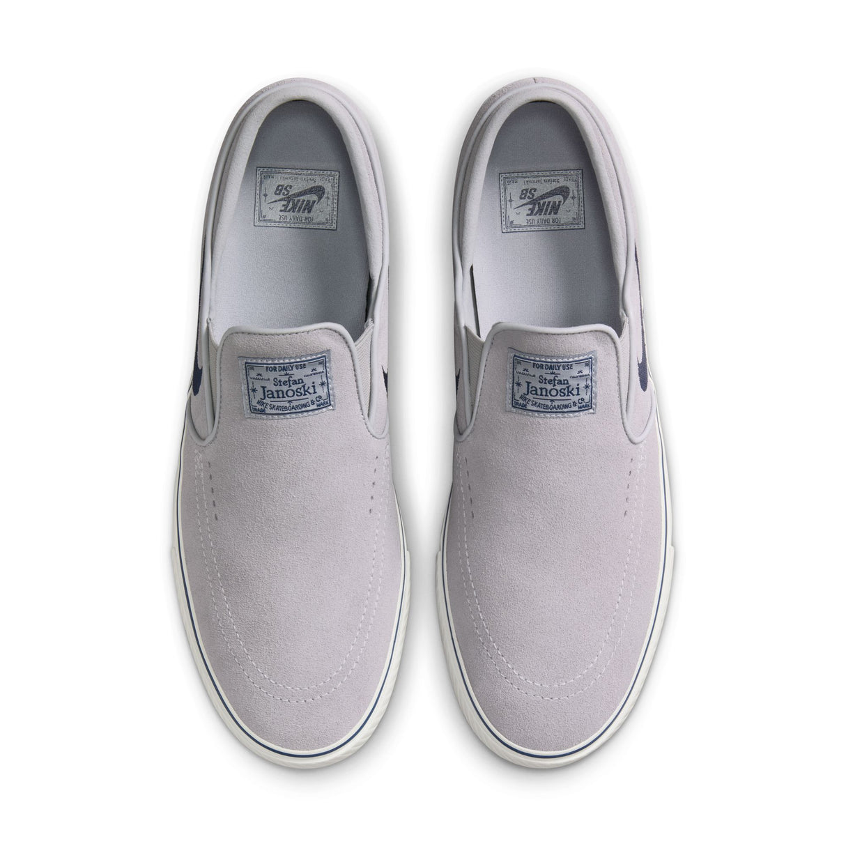 Nike SB Zoom Janoski+ Slip Wolf Grey/Navy/Summit White Shoes