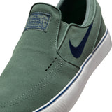 Nike SB Zoom Janoski+ Slip Clay Green/Navy/White Shoes