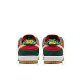 Nike SB Dunk Low Fir/White/University Gold/Fire Red Shoes