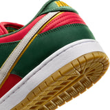 Nike SB Dunk Low Fir/White/University Gold/Fire Red Shoes