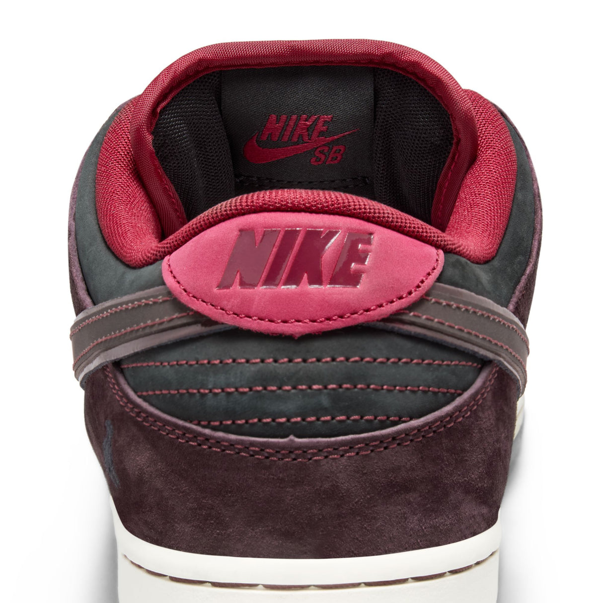 Nike SB Dunk Low Riot Skateshop Mahogany/Dark Beetroot Shoes (One Per Customer)