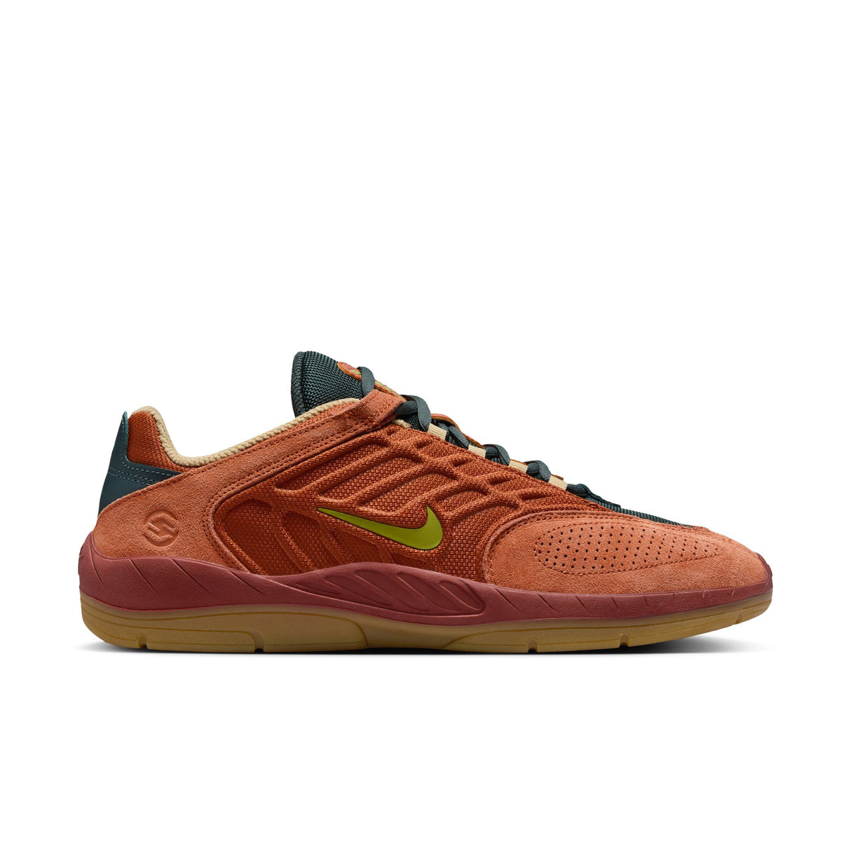 Nike SB Vertebrae Team Edition Dark Russet/Pear/Desert Orange Shoes