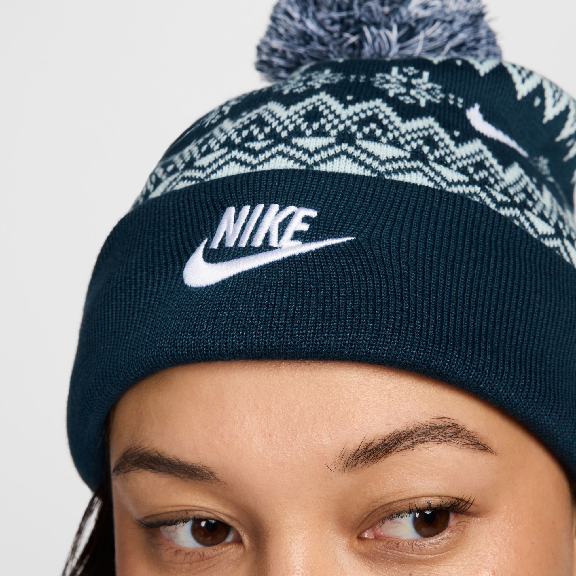 Navy blue nike beanie hotsell