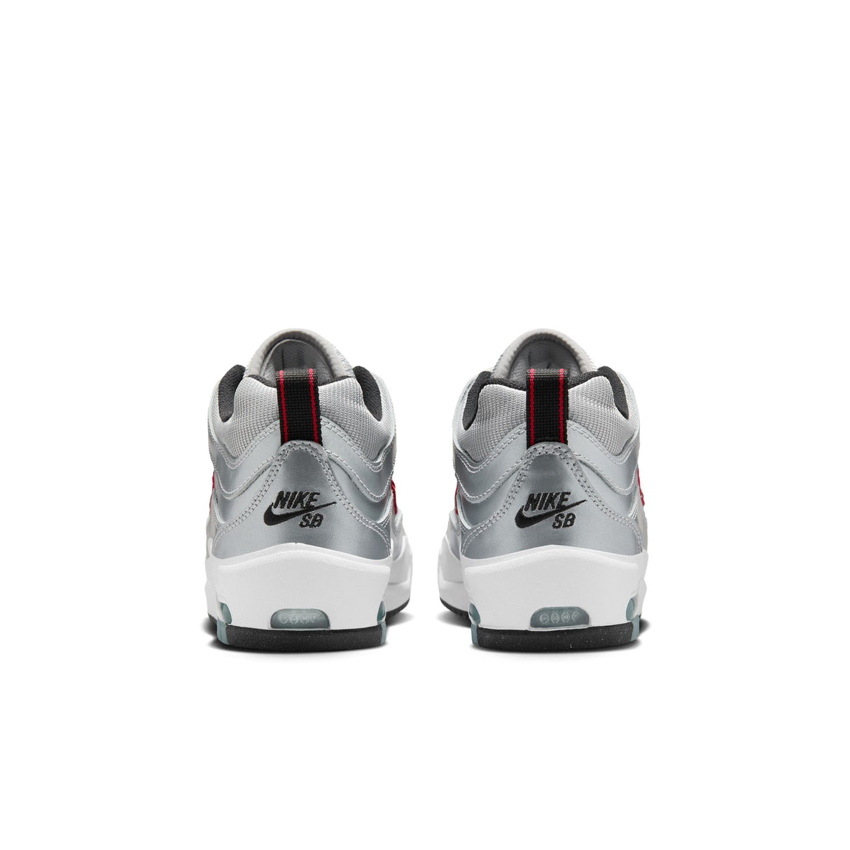 Nike SB Ishod 2 Air Max Metallic Silver/Varsity Red Shoes