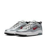 Nike SB Ishod 2 Air Max Metallic Silver/Varsity Red Shoes