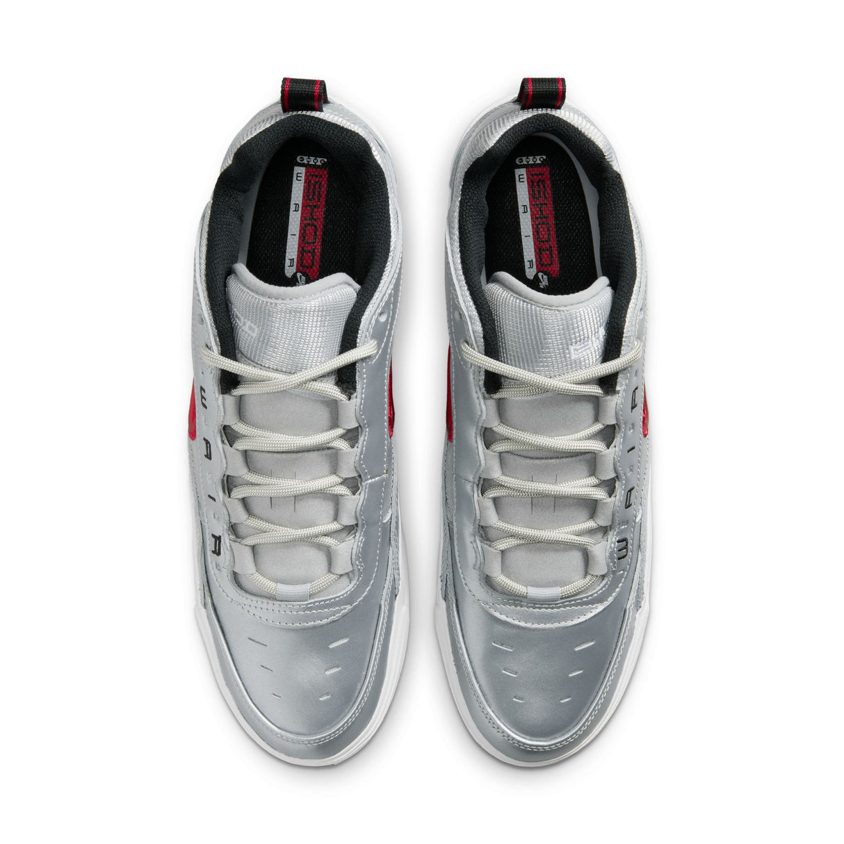 Nike SB Ishod 2 Air Max Metallic Silver/Varsity Red Shoes