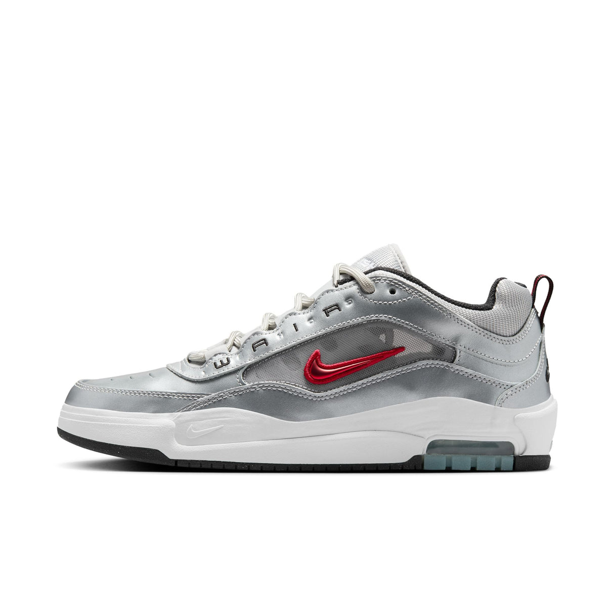 Nike SB Ishod 2 Air Max Metallic Silver/Varsity Red Shoes