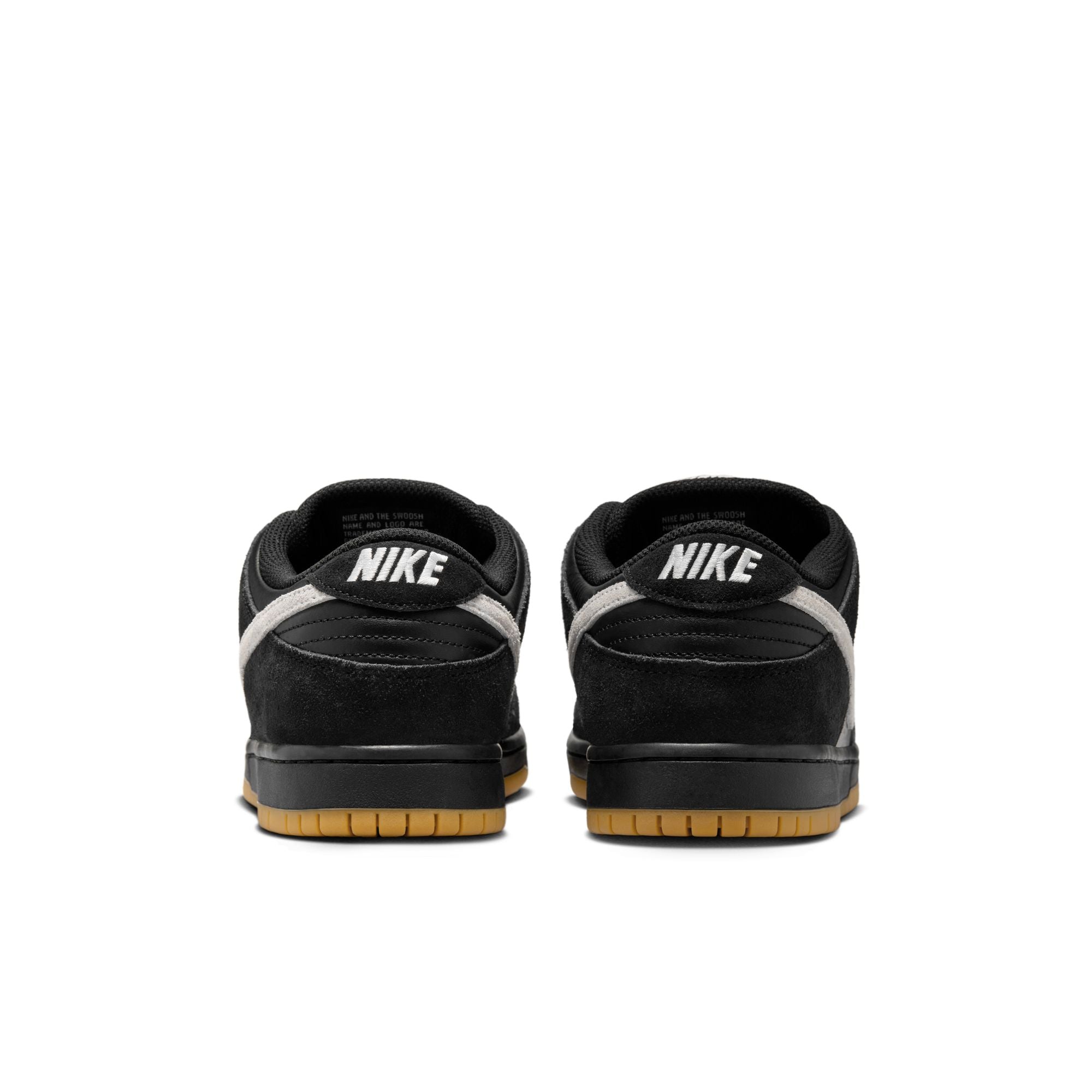 Nike SB Dunk Low Black/White/Gum/Light Brown Shoes (read