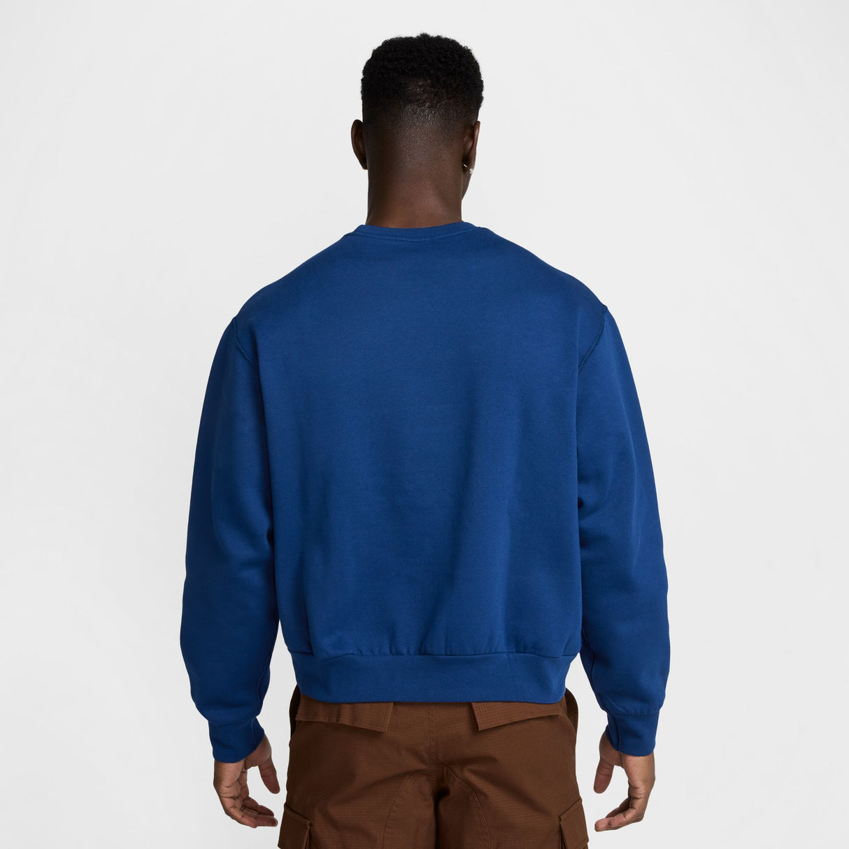 Nike SB Embroidered Slider Blue Void/White Crewneck Sweatshirt