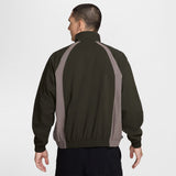 Nike SB Full Zip Sequoia/Cave Stone/White Woven Skate Track Jacket