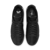 Nike SB Zoom Blazer Low X Dancer Skateboards Black/Metallic Silver Shoes