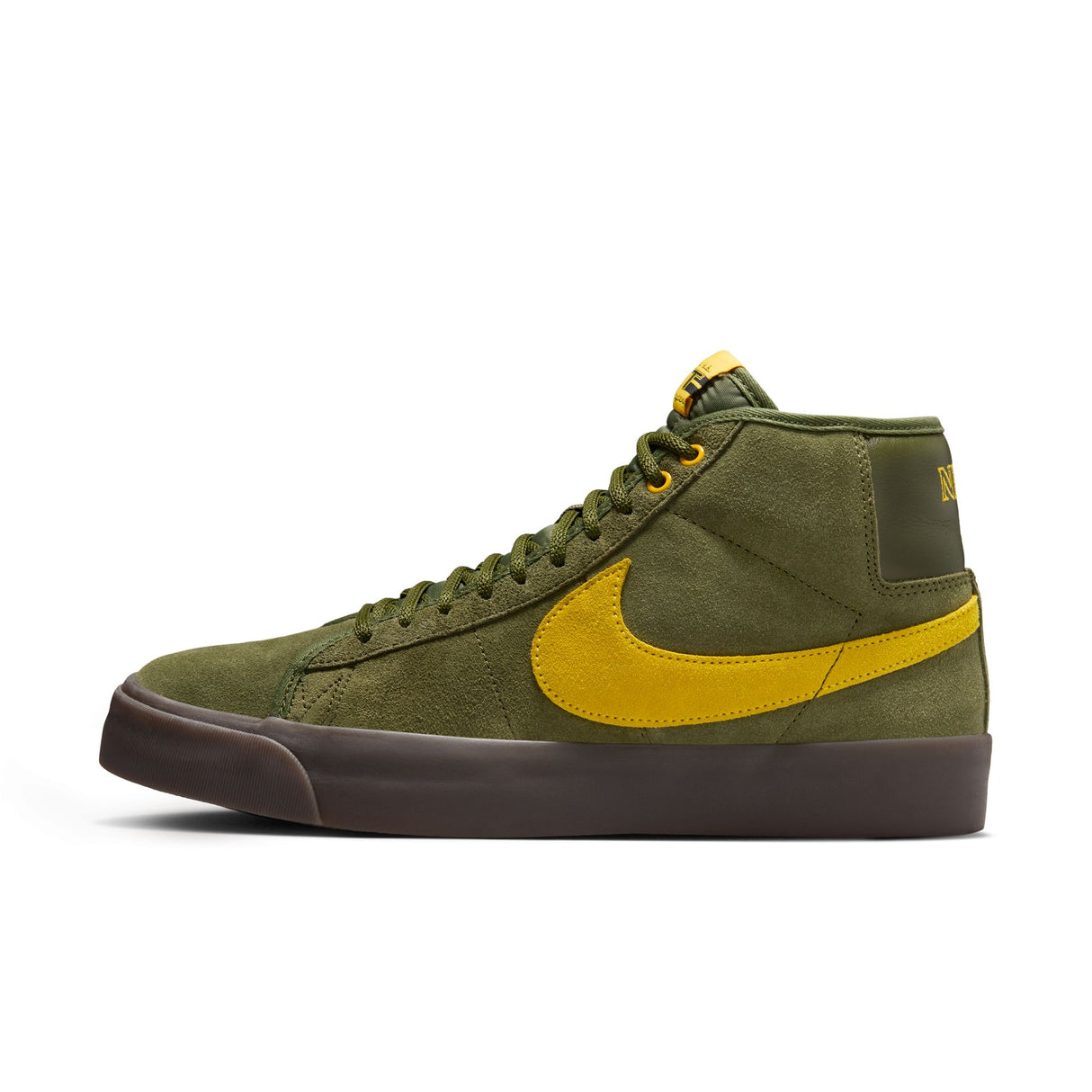 Nike SB Blazer Mid x Anti Hero Rough Green/Amarillo Shoes