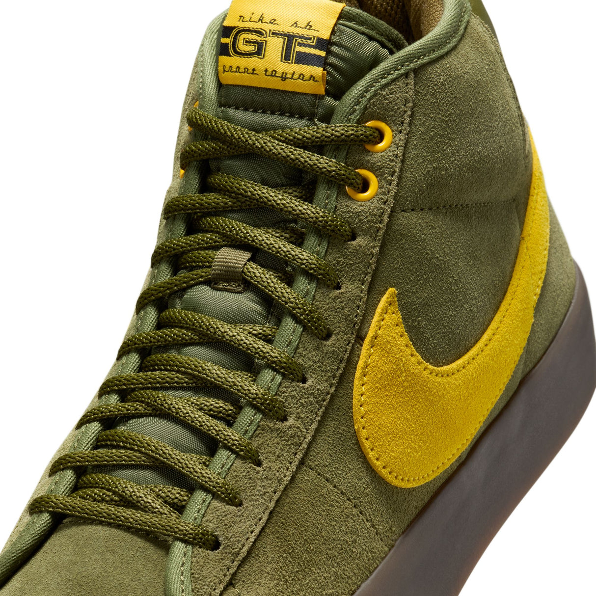 Nike SB Blazer Mid x Anti Hero Rough Green/Amarillo Shoes