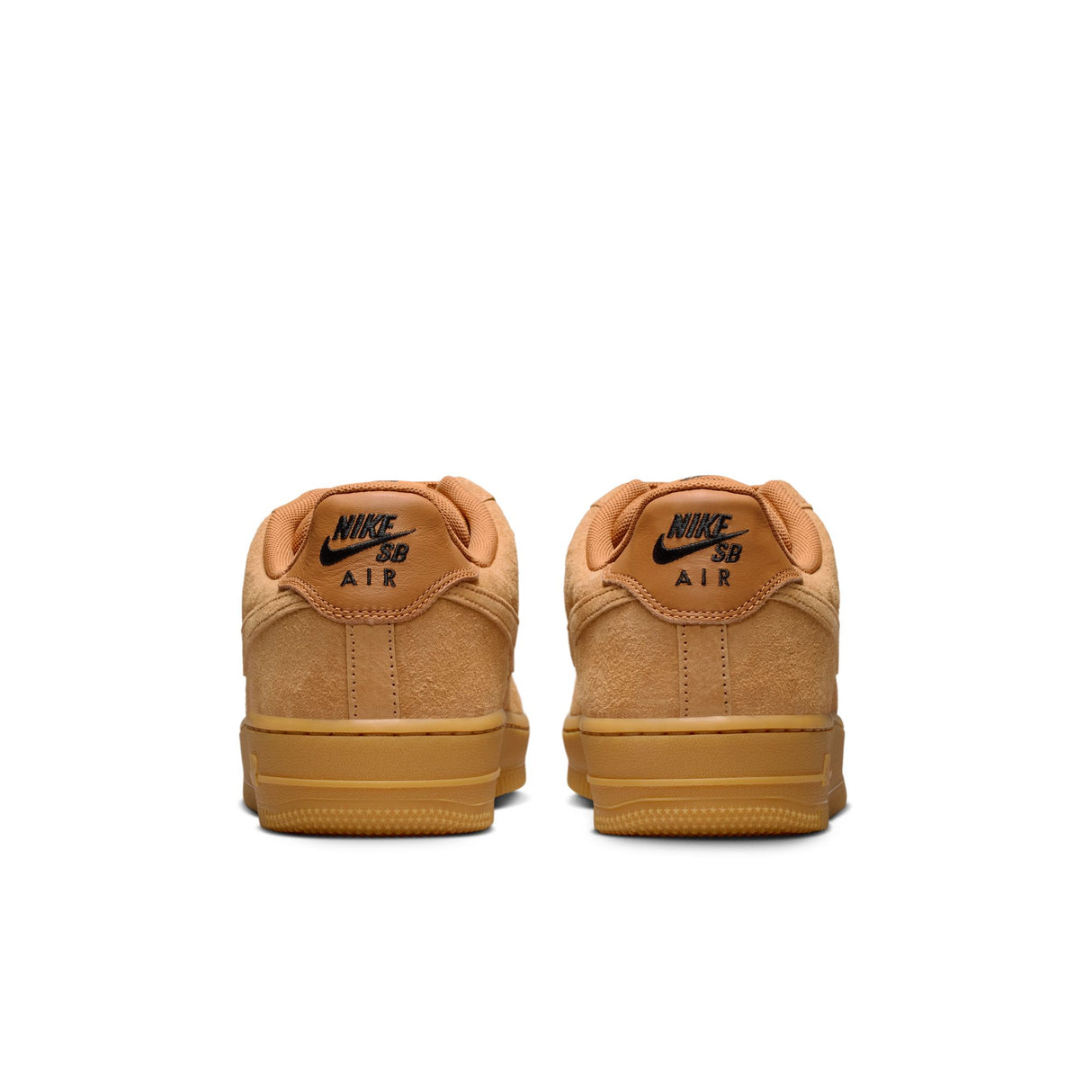Nike Sb Air Force 1 Flax Flax Black Gum Light Brown Shoes (Read Description)