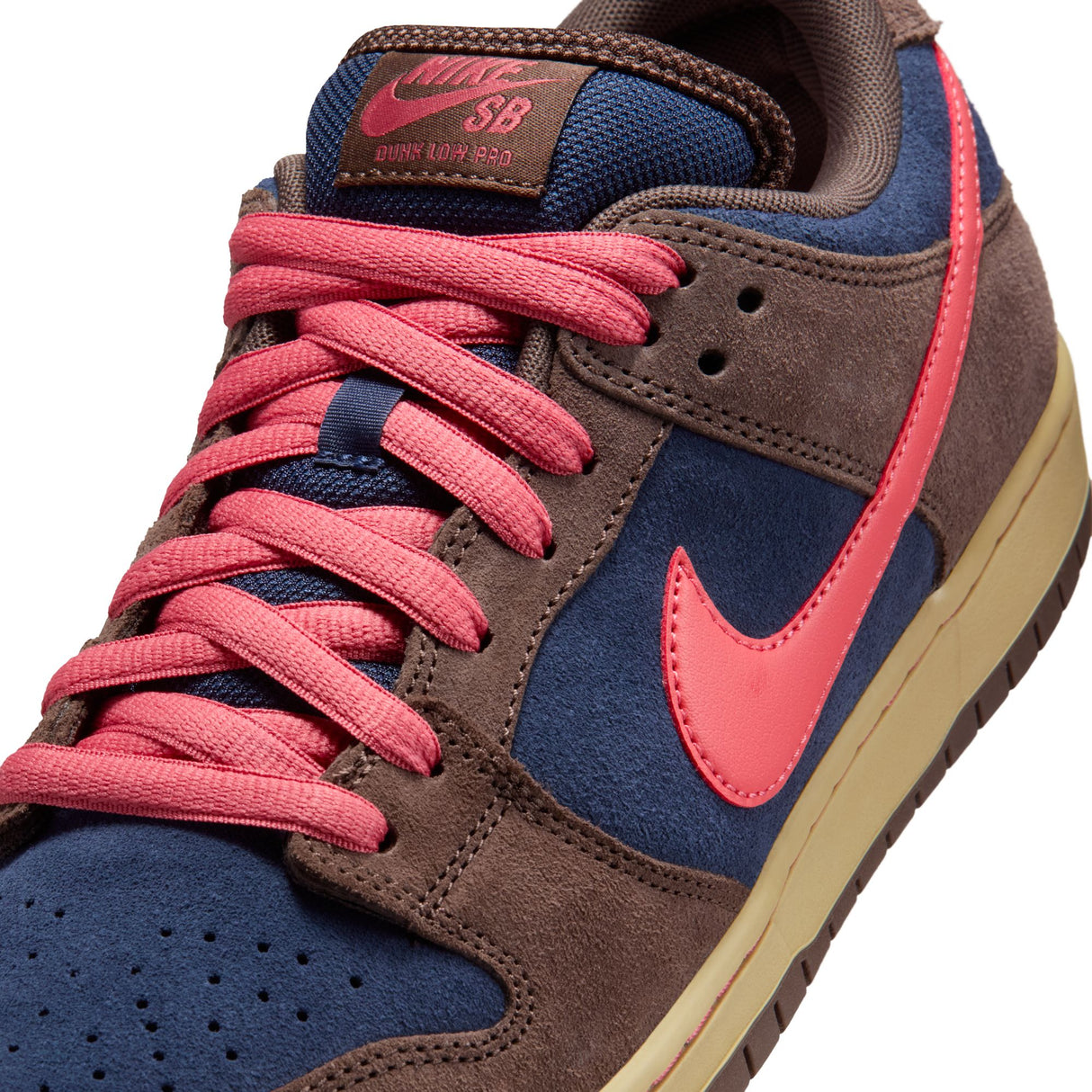 Nike SB Dunk Low Baroque Brown/Adobe/Midnight Navy Shoes (Read Description)