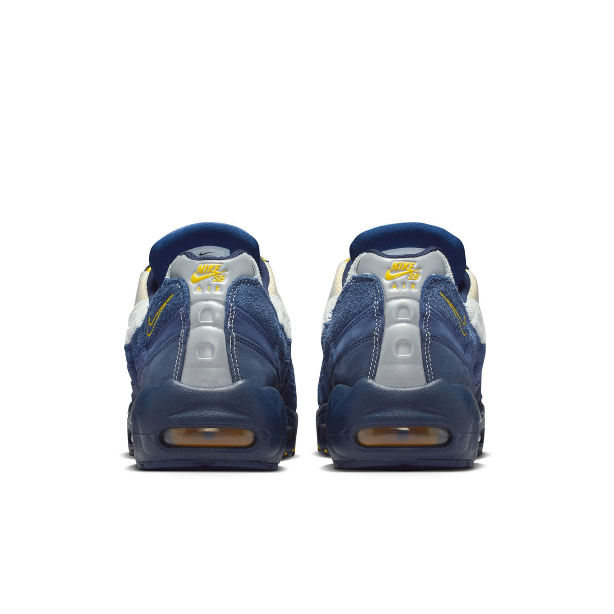 Nike SB Air Max 95 Koston Obsidian/Speed Yellow/Midnight Navy/White Summit Shoes (Read Description)