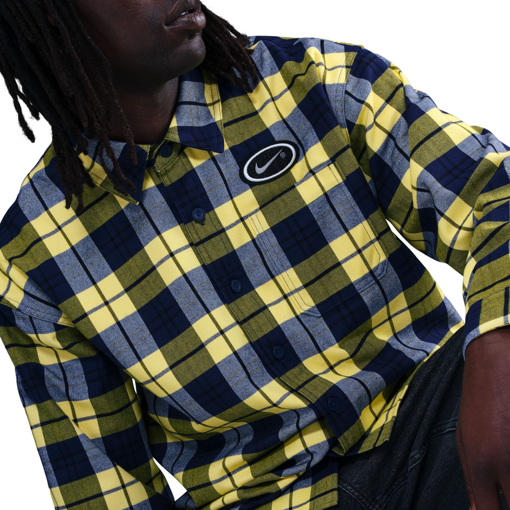 Nike SB Eric Koston Flannl シャツ　XL Nike SB Koston Long Sleeve Flannel Shirt - Dark Smoke Grey/Volt – CCS