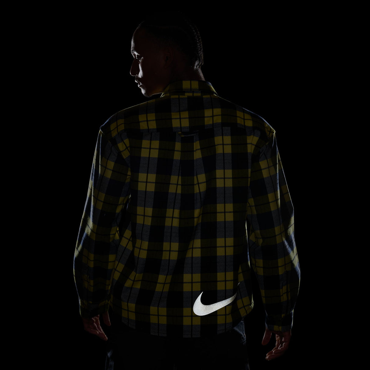 Nike SB x Eric Koston Midnight Navy/Speed Yellow Skate Flannel