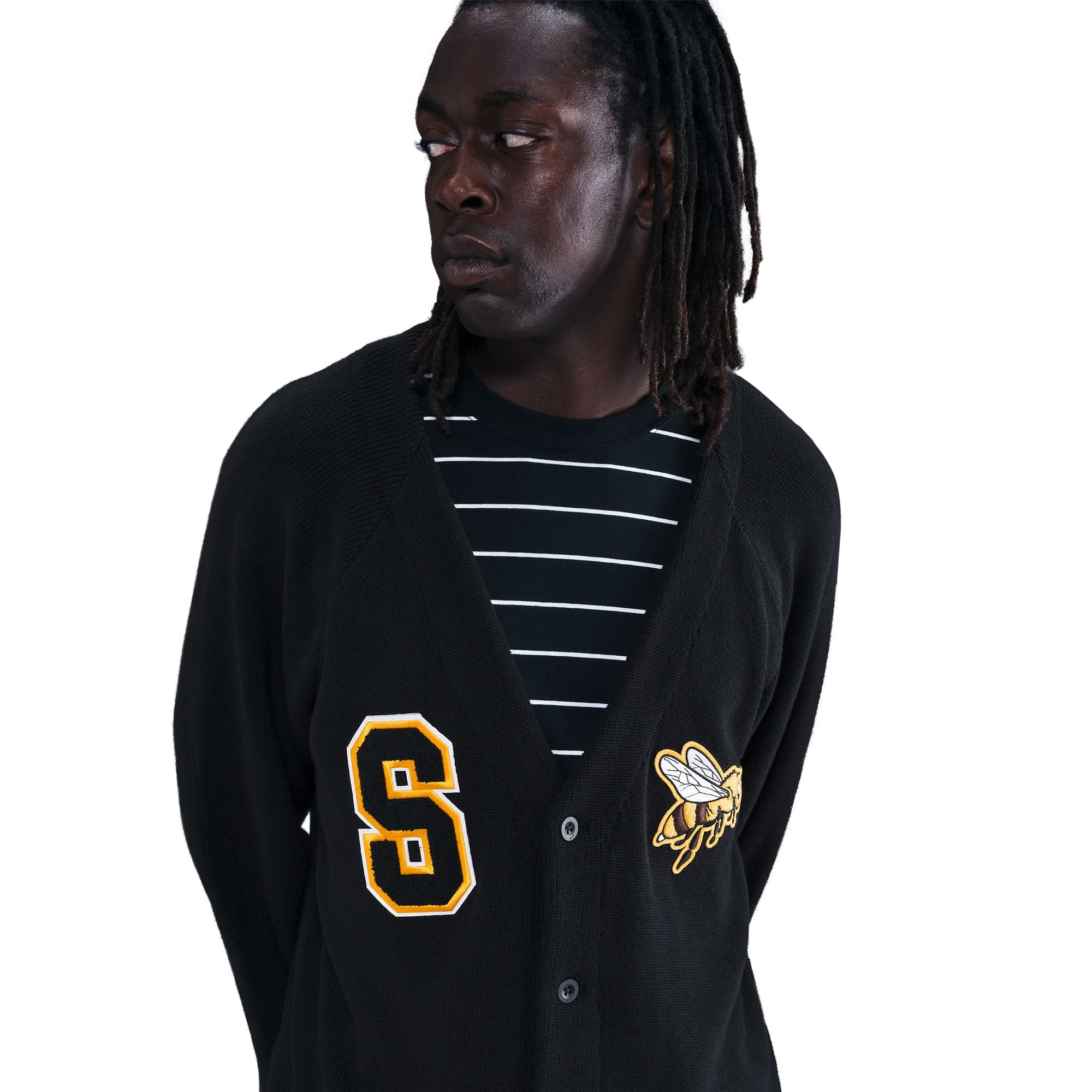 Nike SB Collegial Black Skate Cardigan Sweater – Long Beach Skate Co