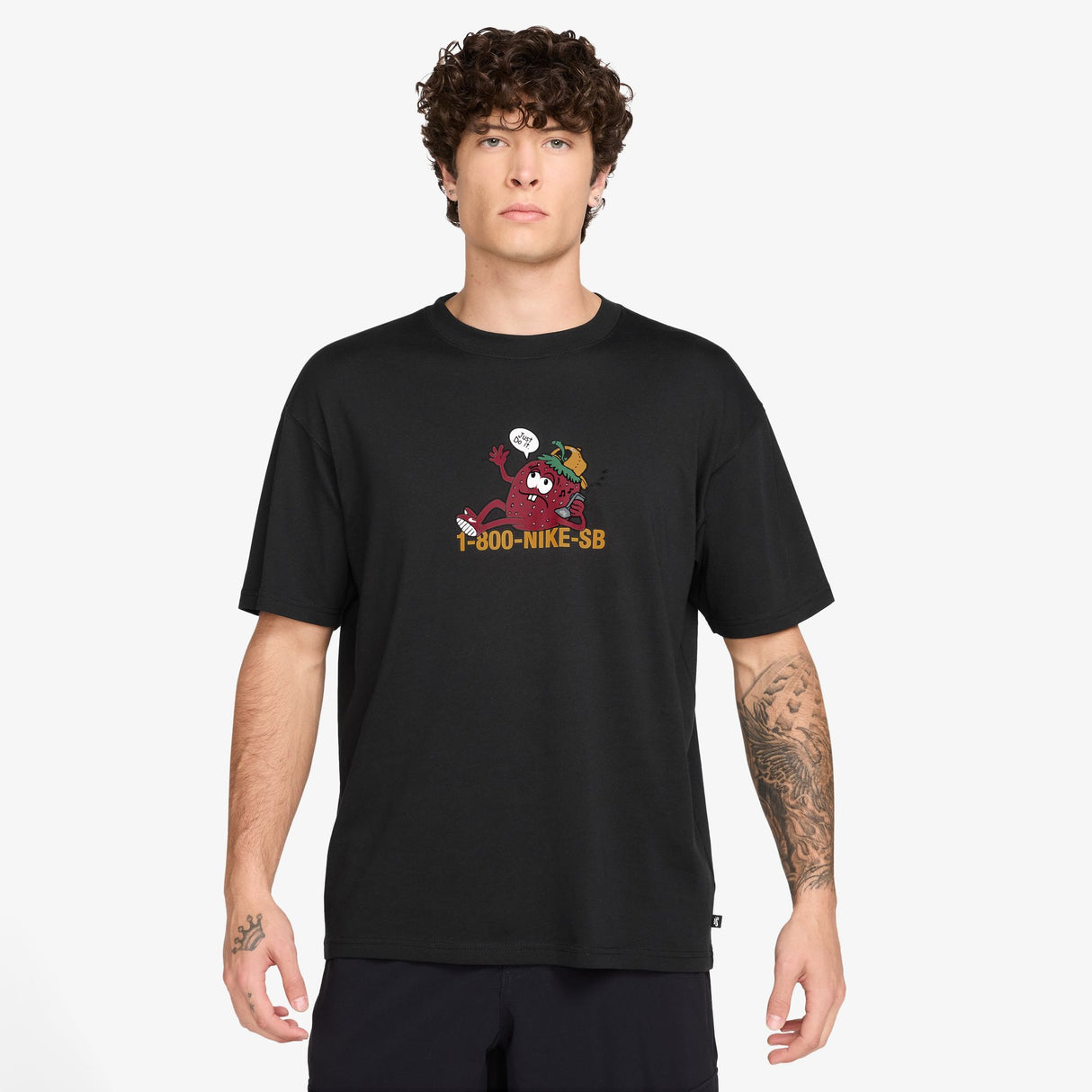 Nike SB Max 90 Flip Phone Black S/s Shirt