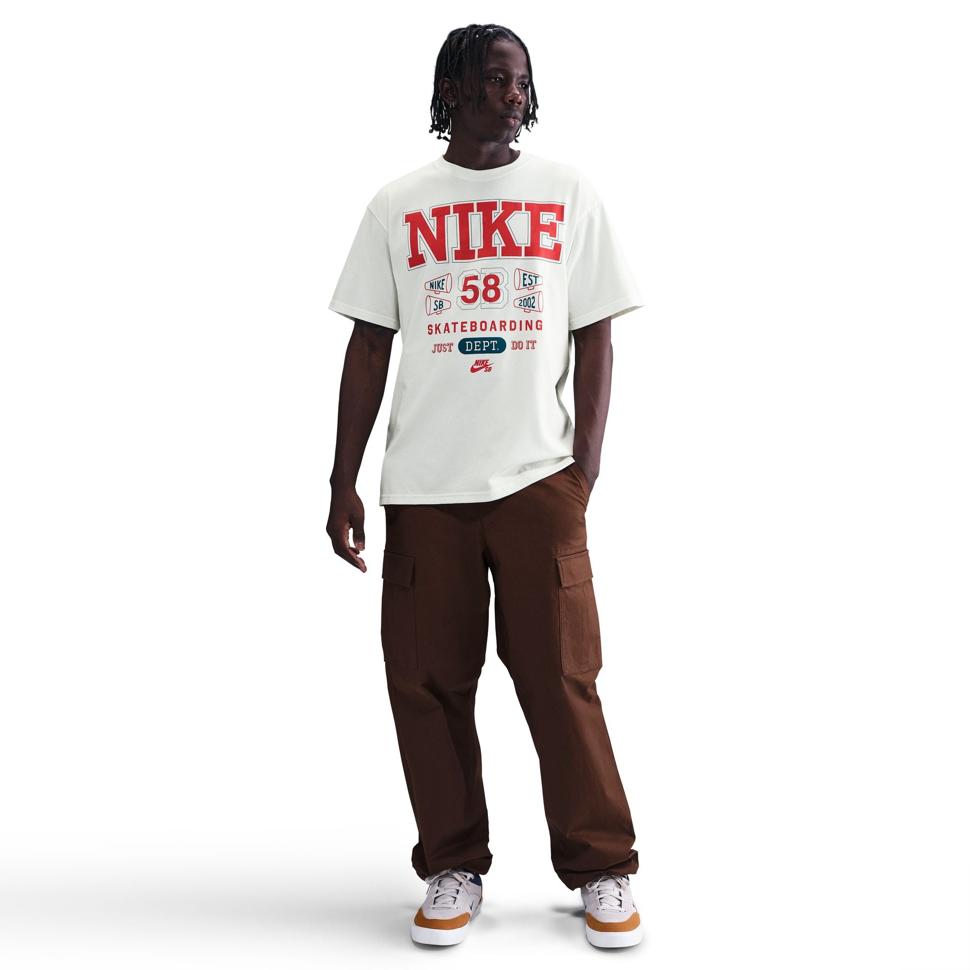 Nike SB Max 90 OC Athletics Sail S/s Shirt – Long Beach Skate Co