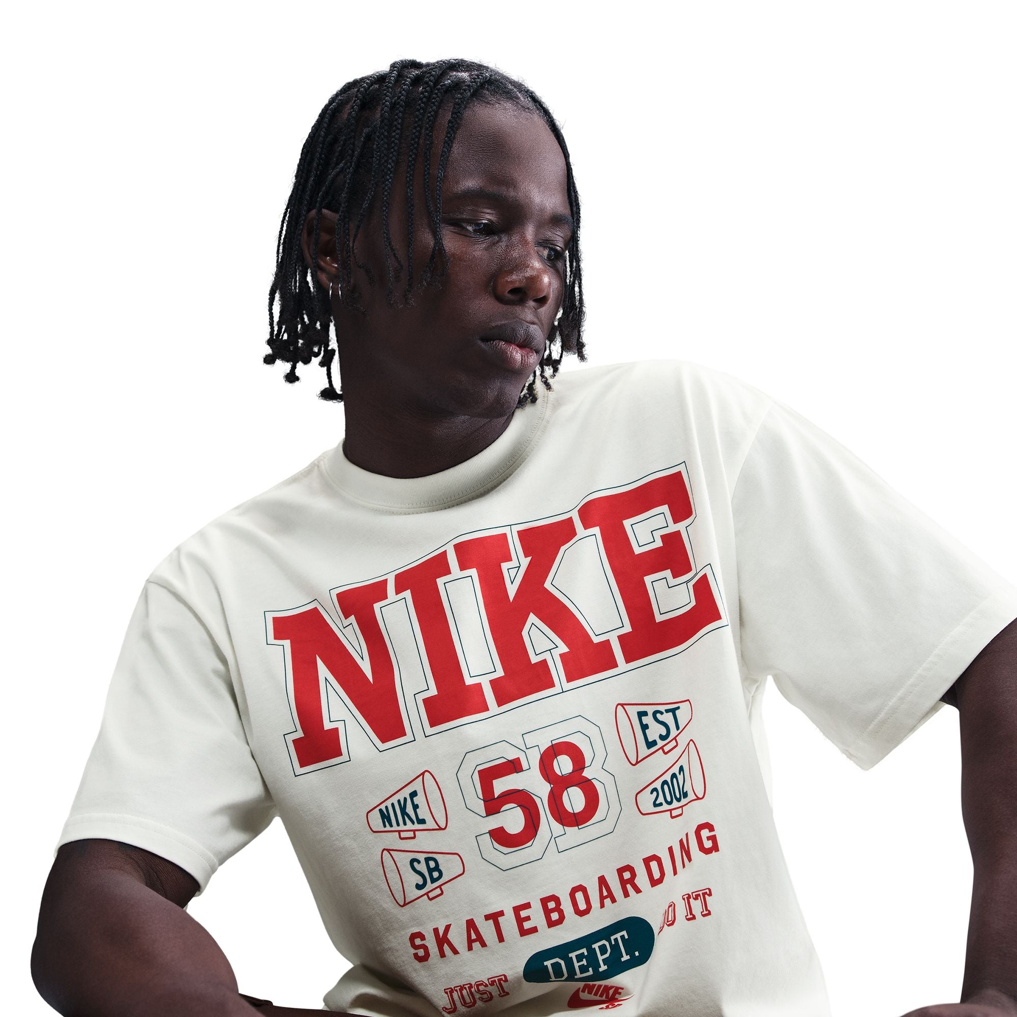 Nike SB Max 90 OC Athletics Sail S/s Shirt – Long Beach Skate Co