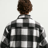 Nike SB Essential White/Black Skate Shirt Jacket