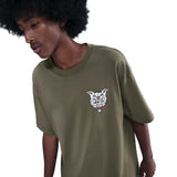 Nike SB Max90 Skate Character Medium Olive Green S/s Shirt