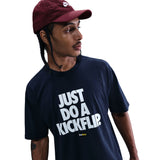 Nike SB x Eric Koston Just Do A Kickflip Midnight Navy S/s Shirt