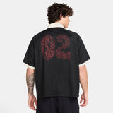 Nike SB Dri-Fit Black/Red Jacquard Skate Jersey