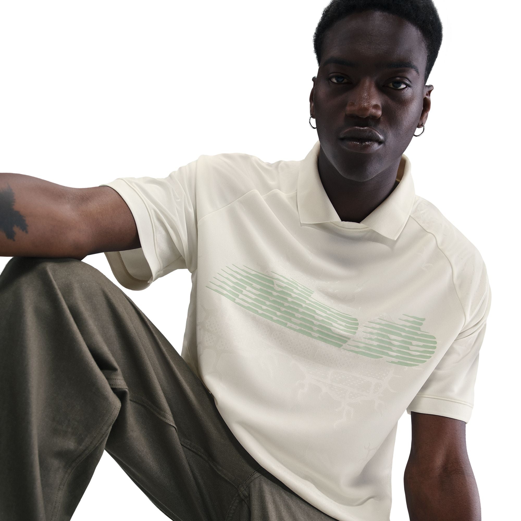 Nike SB Dri-Fit White/Mint Jacquard Skate Jersey – Long Beach Skate Co