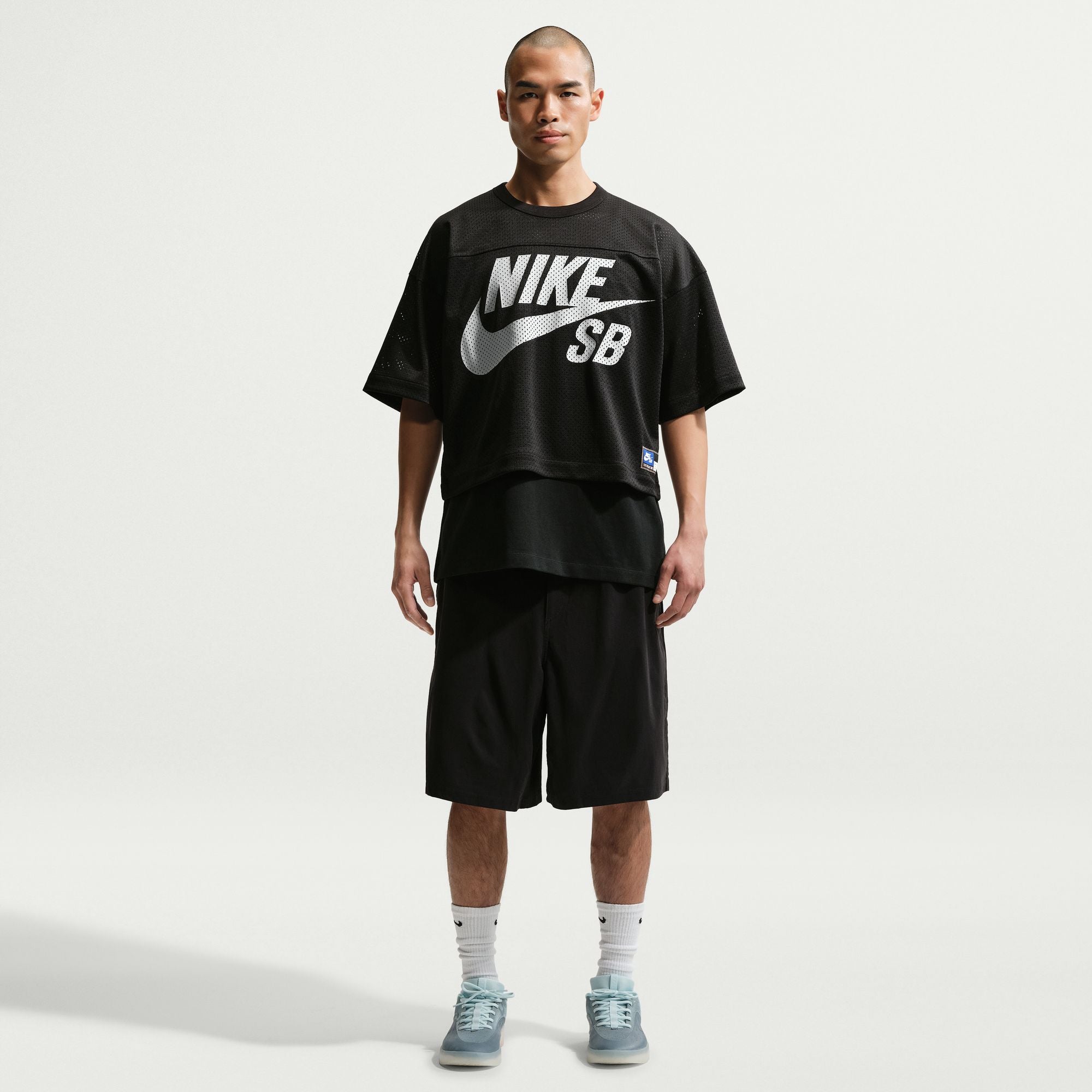 Nike SB 9er Black Nylon Skate Shorts – Long Beach Skate Co