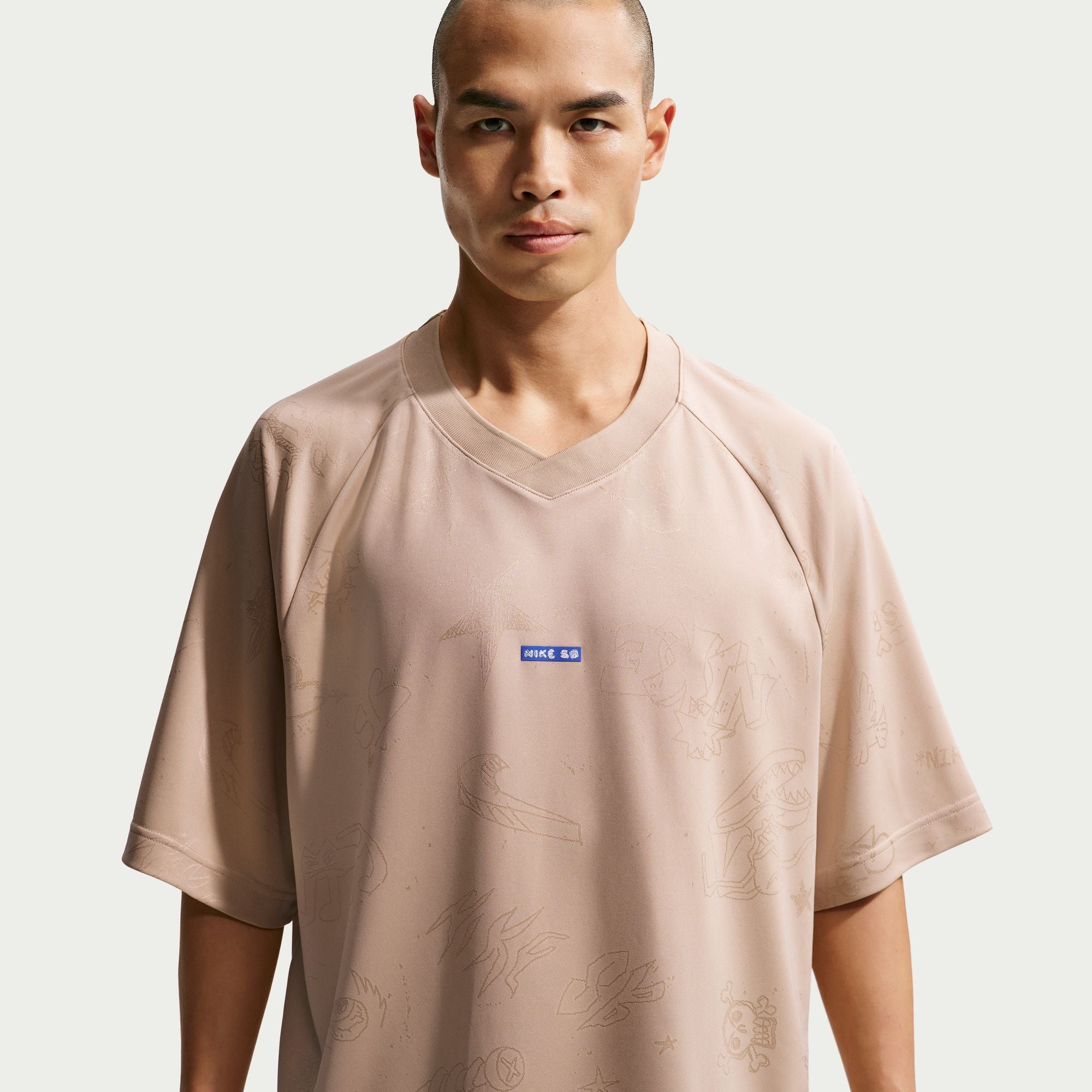 Nike SB Desk Doodle Linen Jacquard Skate Jersey – Long Beach Skate Co
