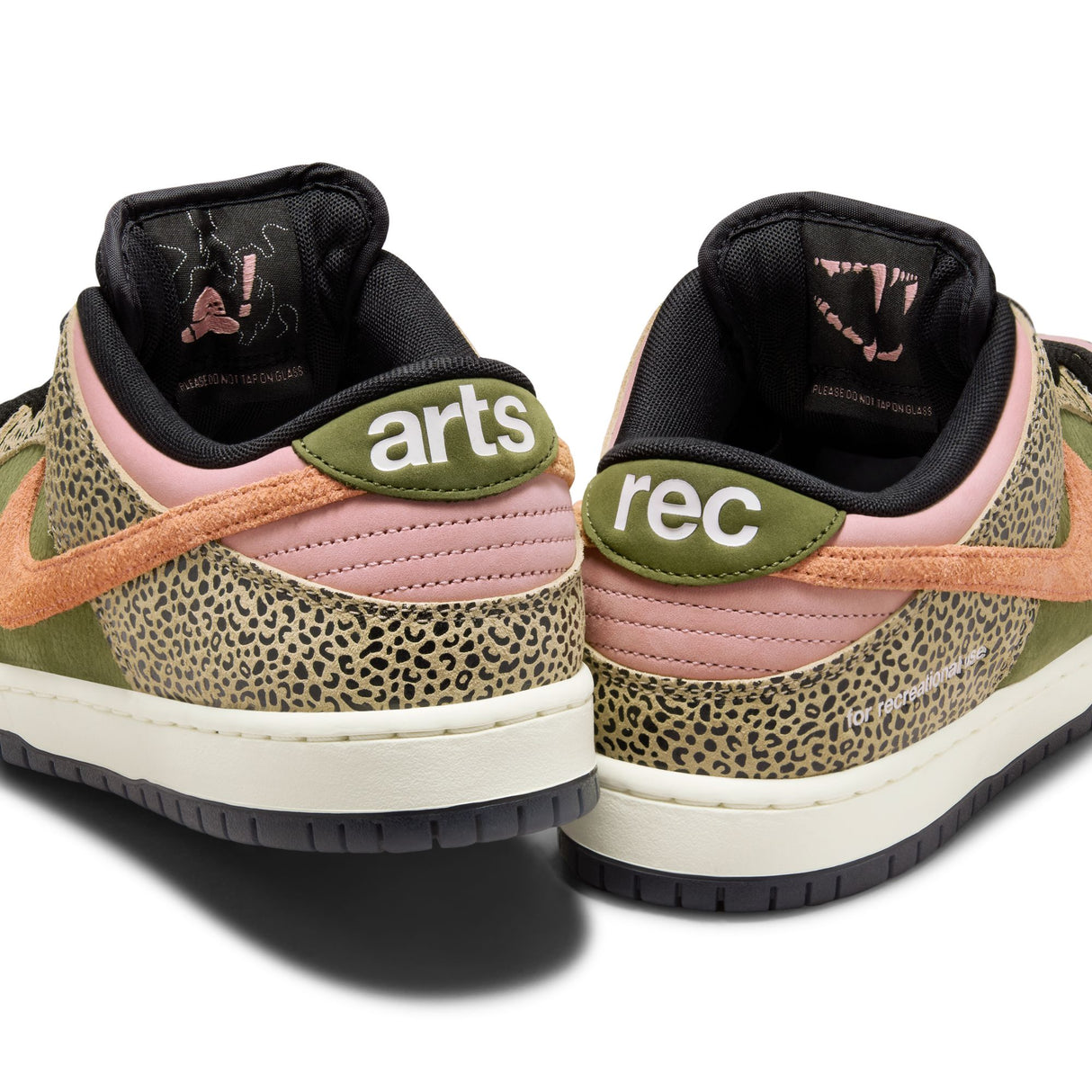 Nike SB Dunk Low Arts N Rec Khaki/Brown/Green/Pink Shoes