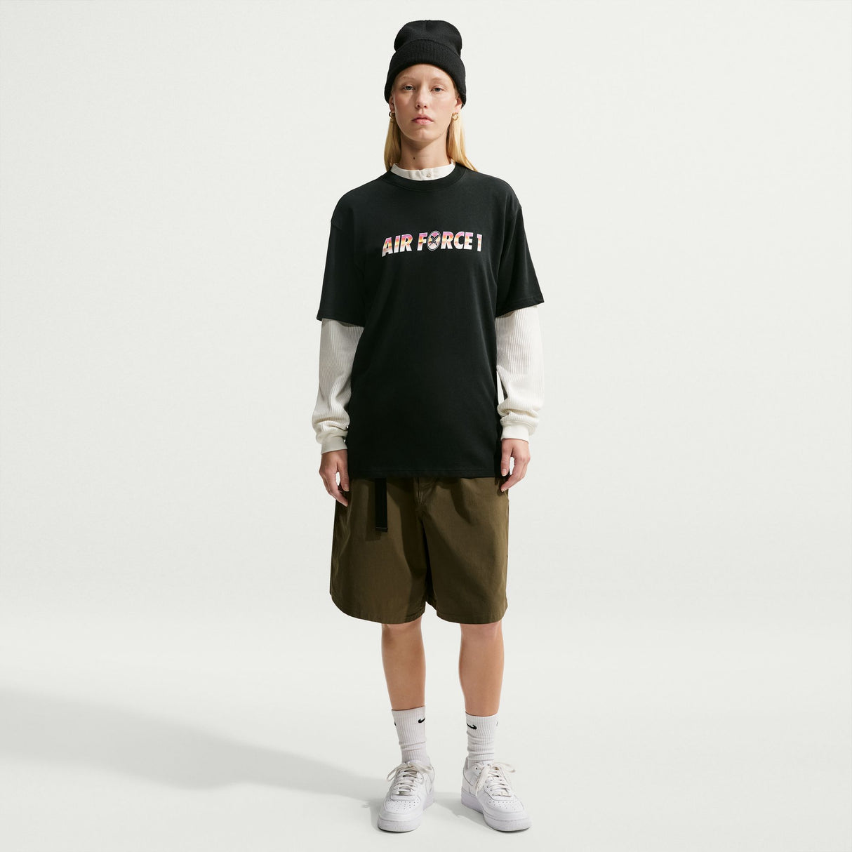 Nike SB Yuto AF1 Black S/S Shirt (IM4432-010)