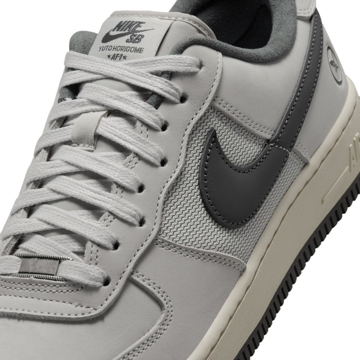 Nike SB Air Force 1 x Yuto White/Iron Grey/Coconut Milk Shoes (IO8439-100)