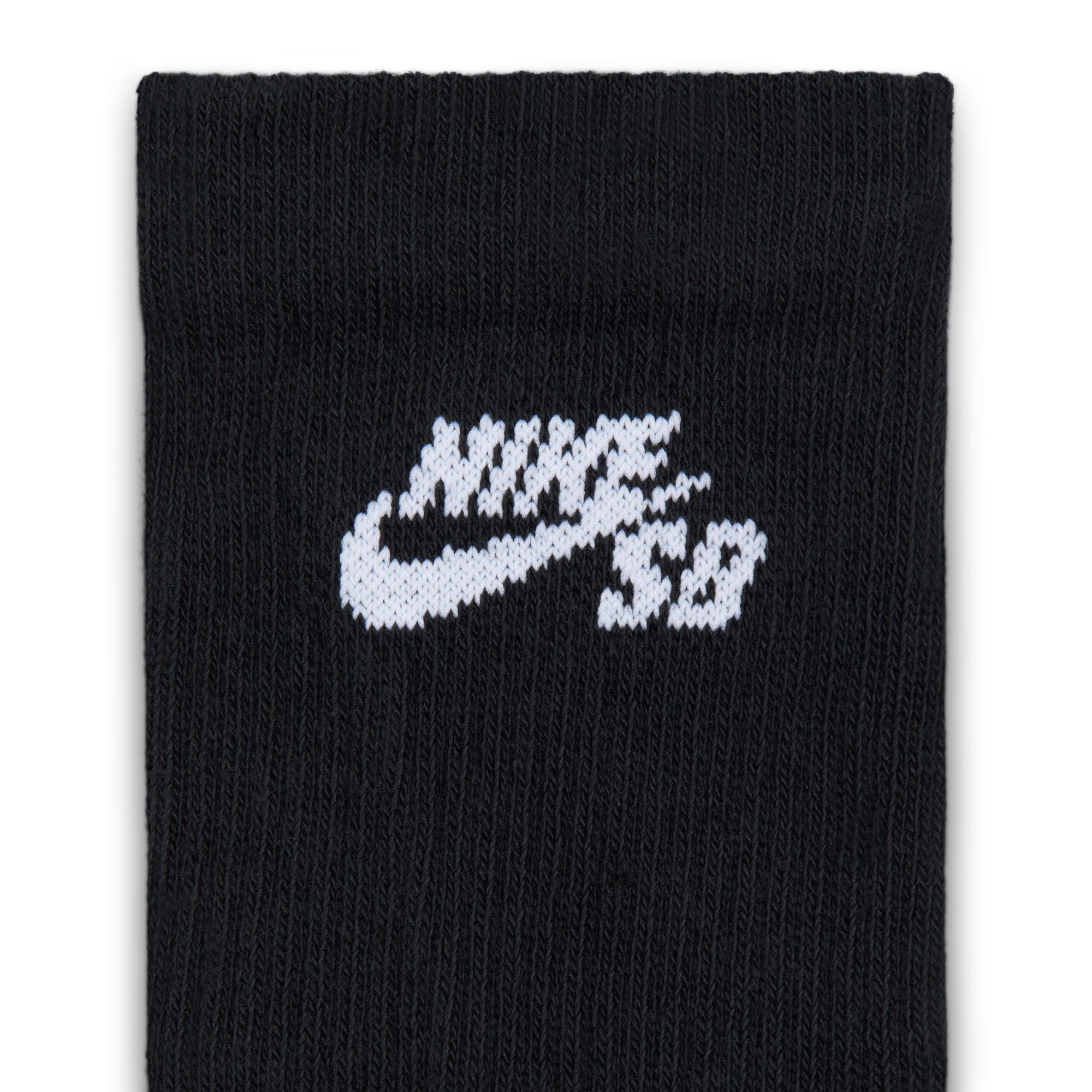 Nike Sb Everyday Elevated 3 Pack Black Crew Socks IR1328-900