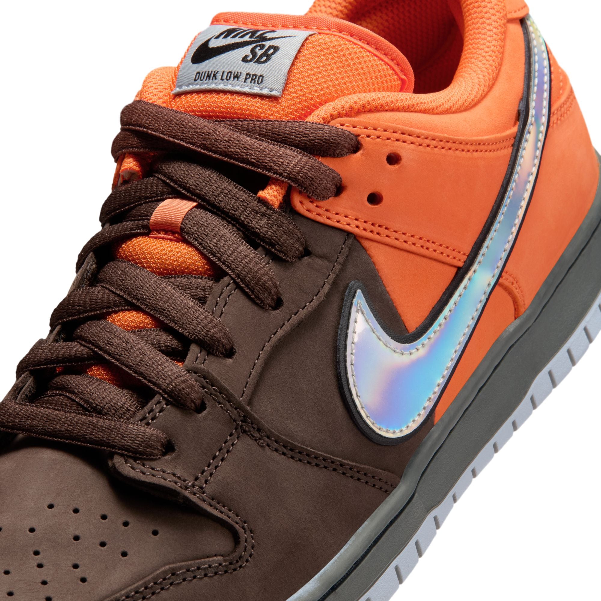 Nike SB Dunk Low Muni Pass Safety Orange / Baroque Brown Shoes