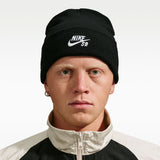 Nike Peak Black/White Beanie