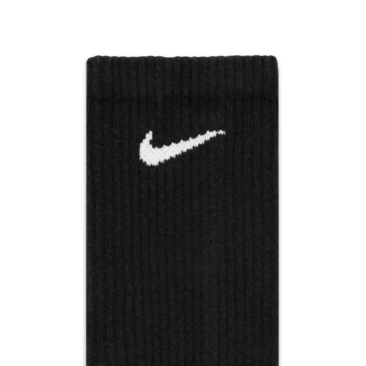 Nike Everyday Plus Cushioned Black/White 6 Pack Crew Socks