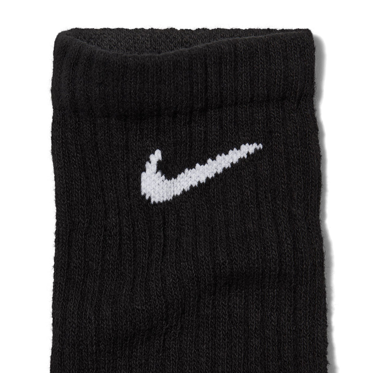 Nike Everyday Plus Cushioned Black/White 6 Pack Crew Socks