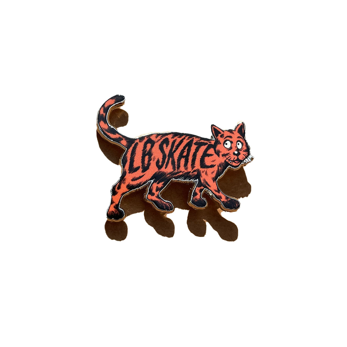 Long Beach Skate Co Alley Cat Pin