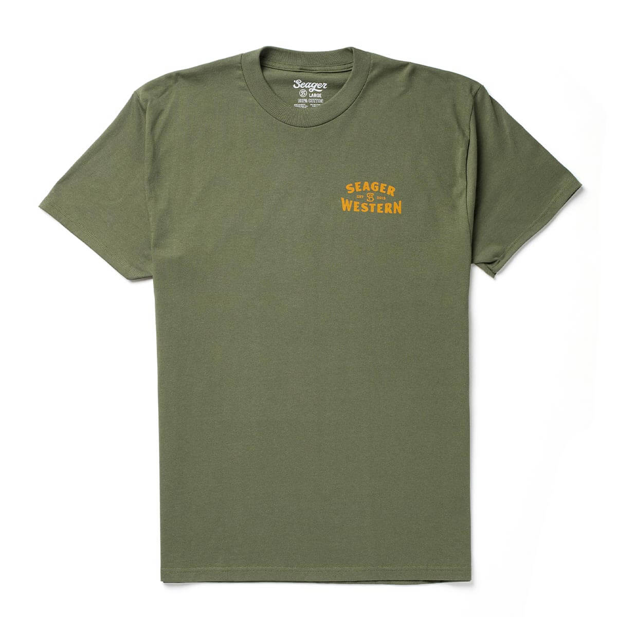 Seager Americas Choice Surplus Green S/s Shirt