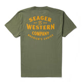 Seager Americas Choice Surplus Green S/s Shirt