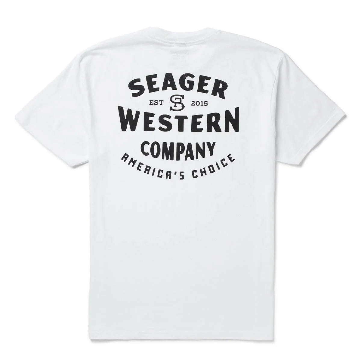 Seager Americas Choice White S/s Shirt