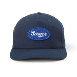 Seager SGR Americana Blue Snapback Hat