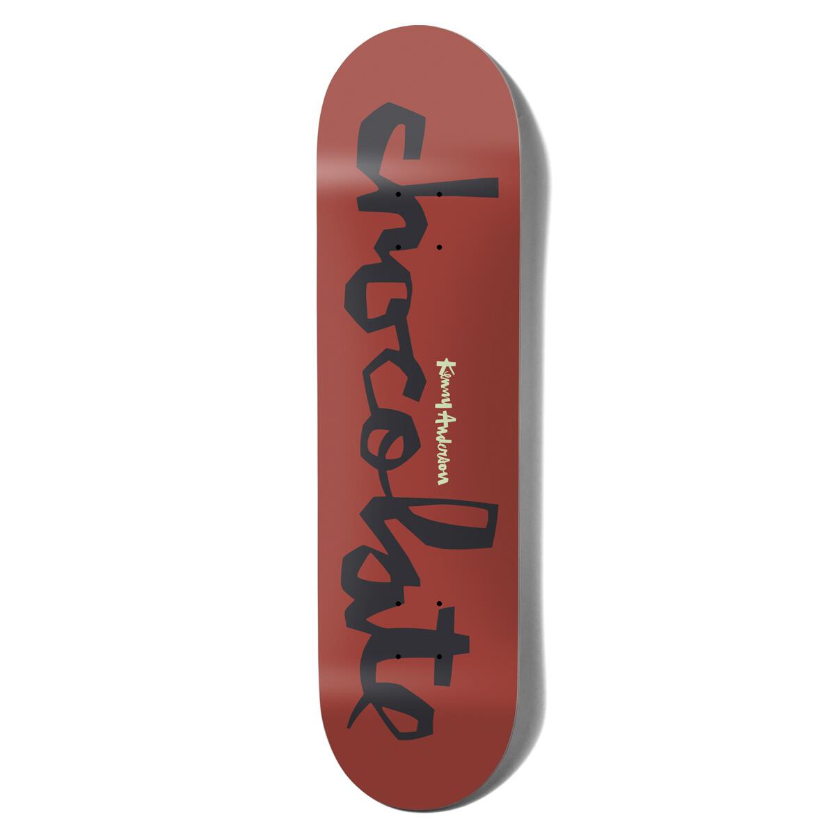 Chocolate Kenny Anderson Og Chunk Red 8.25" Skateboard – Long Skate Co