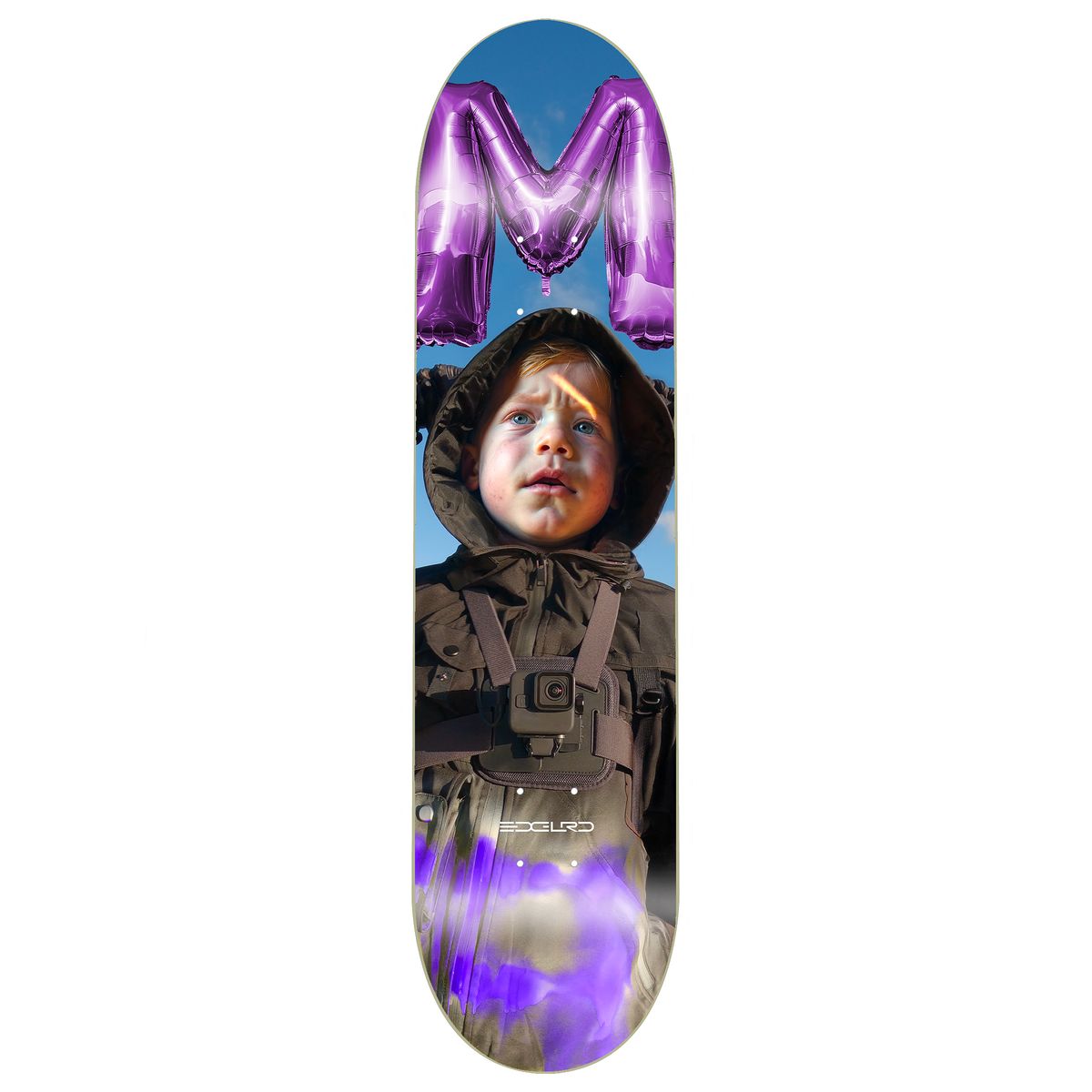 EDGLRD Baby Invasion Mike Arnold 8.5" Skateboard Deck