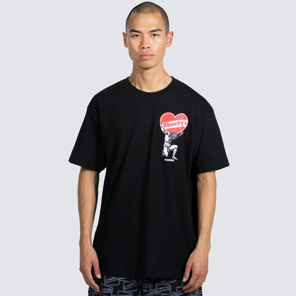 Pleasures X Shortys Black Atlas S/s Shirt