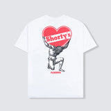 Pleasures X Shortys White Atlas S/s Shirt